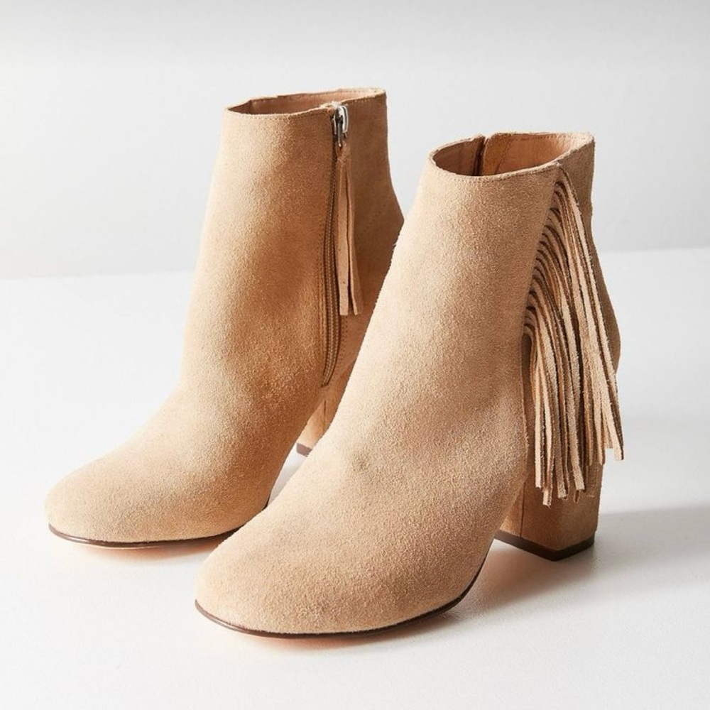 Urban Outfitters Sabrina Fringe Ankle Boot